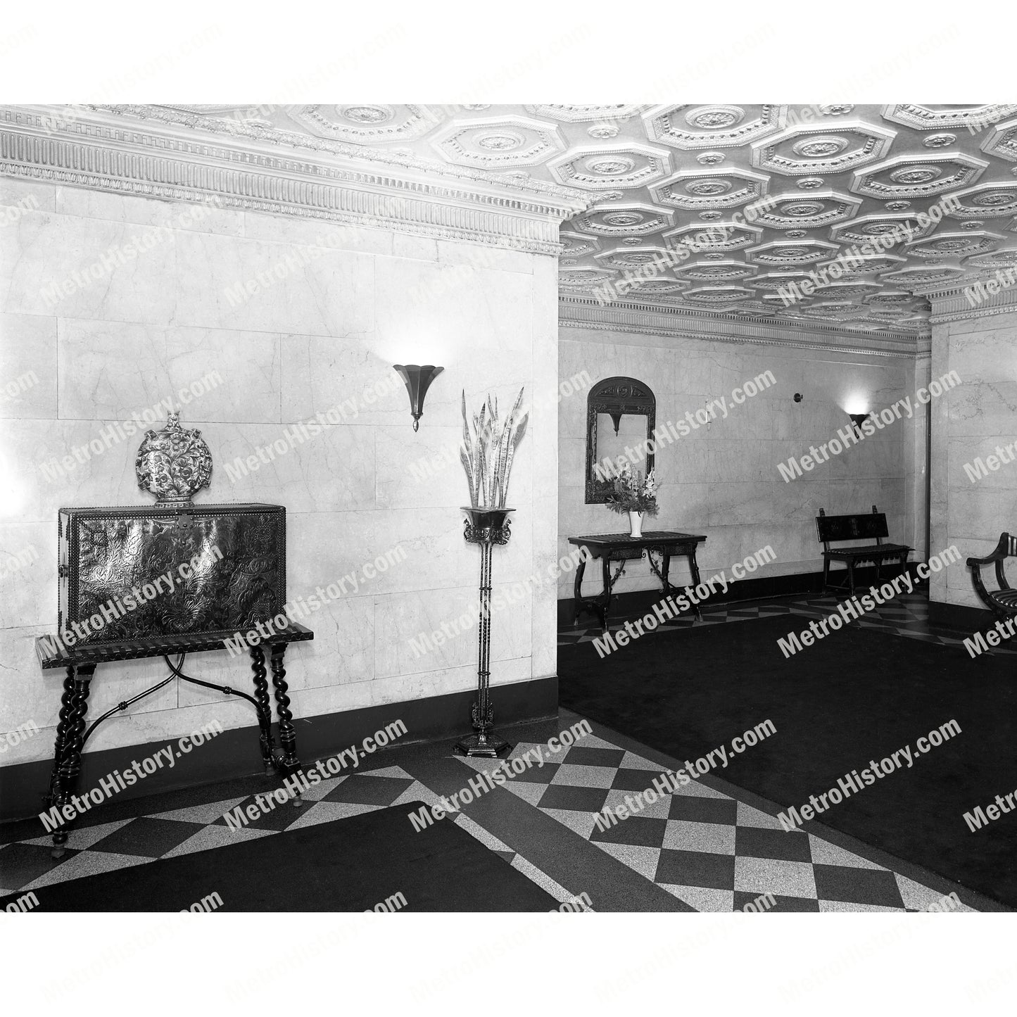 235 West 76th Street at Broadway, Manhattan, lobby interior