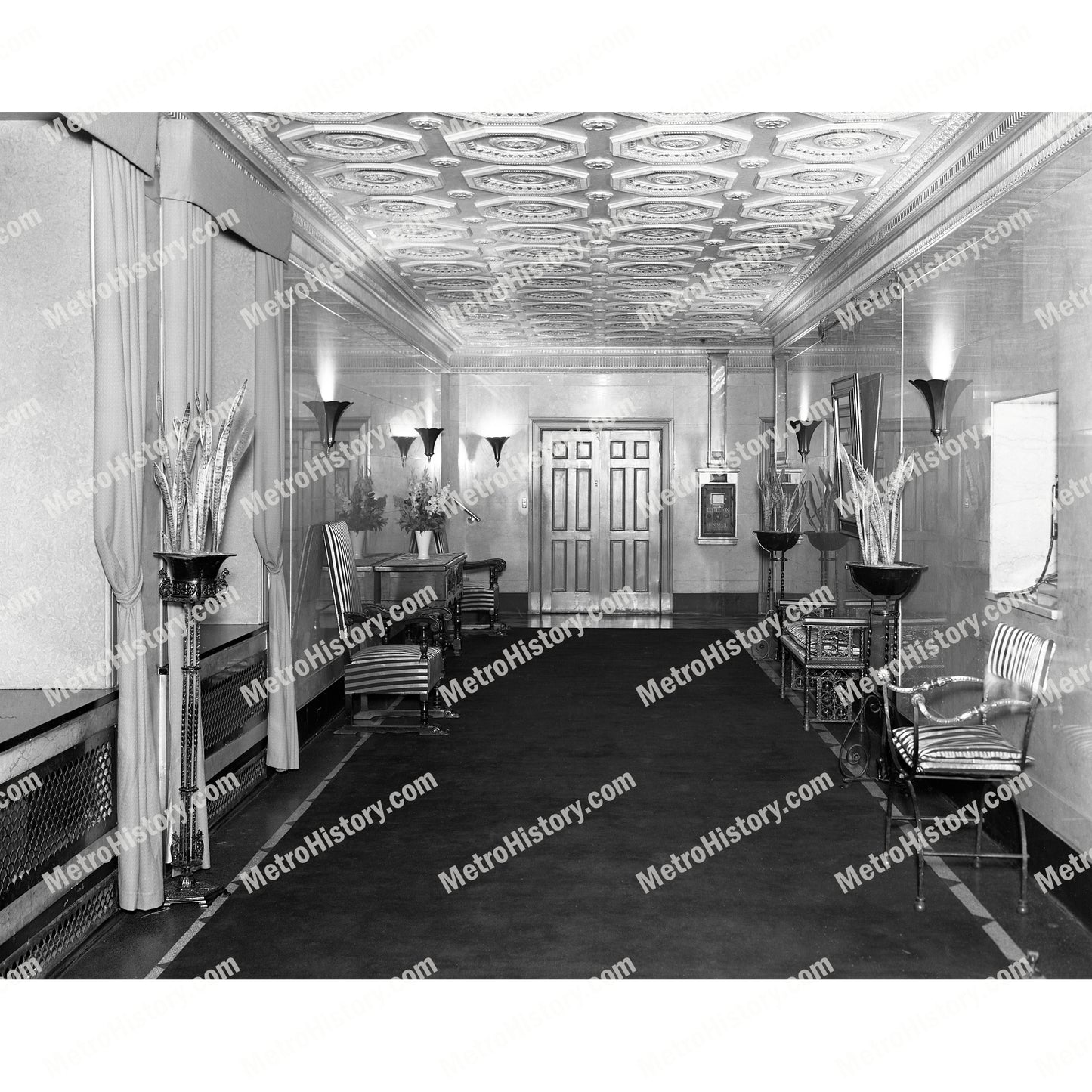 235 West 76th Street at Broadway, Manhattan, lobby interior