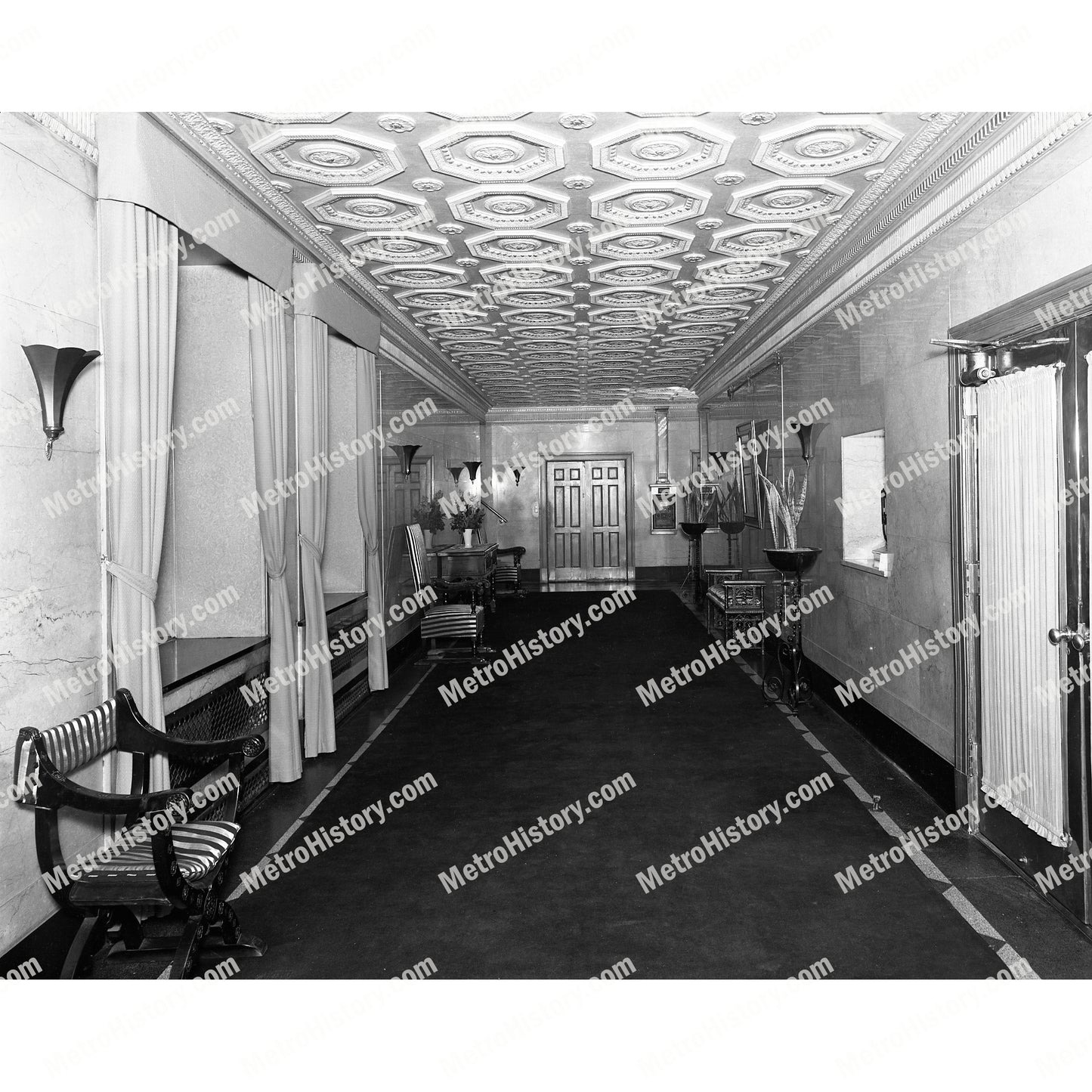 235 West 76th Street at Broadway, Manhattan, lobby interior