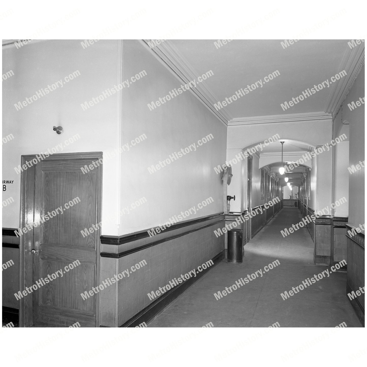 280 Broadway, Manhattan, interior, 6th floor corridor