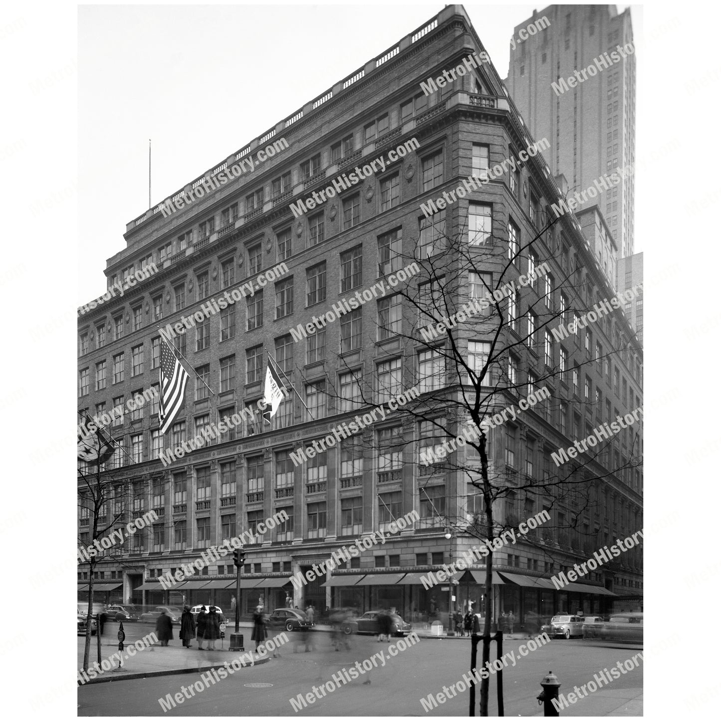 Saks Fifth Avenue, 611 Fifth Avenue at East 49th Street, Manhattan