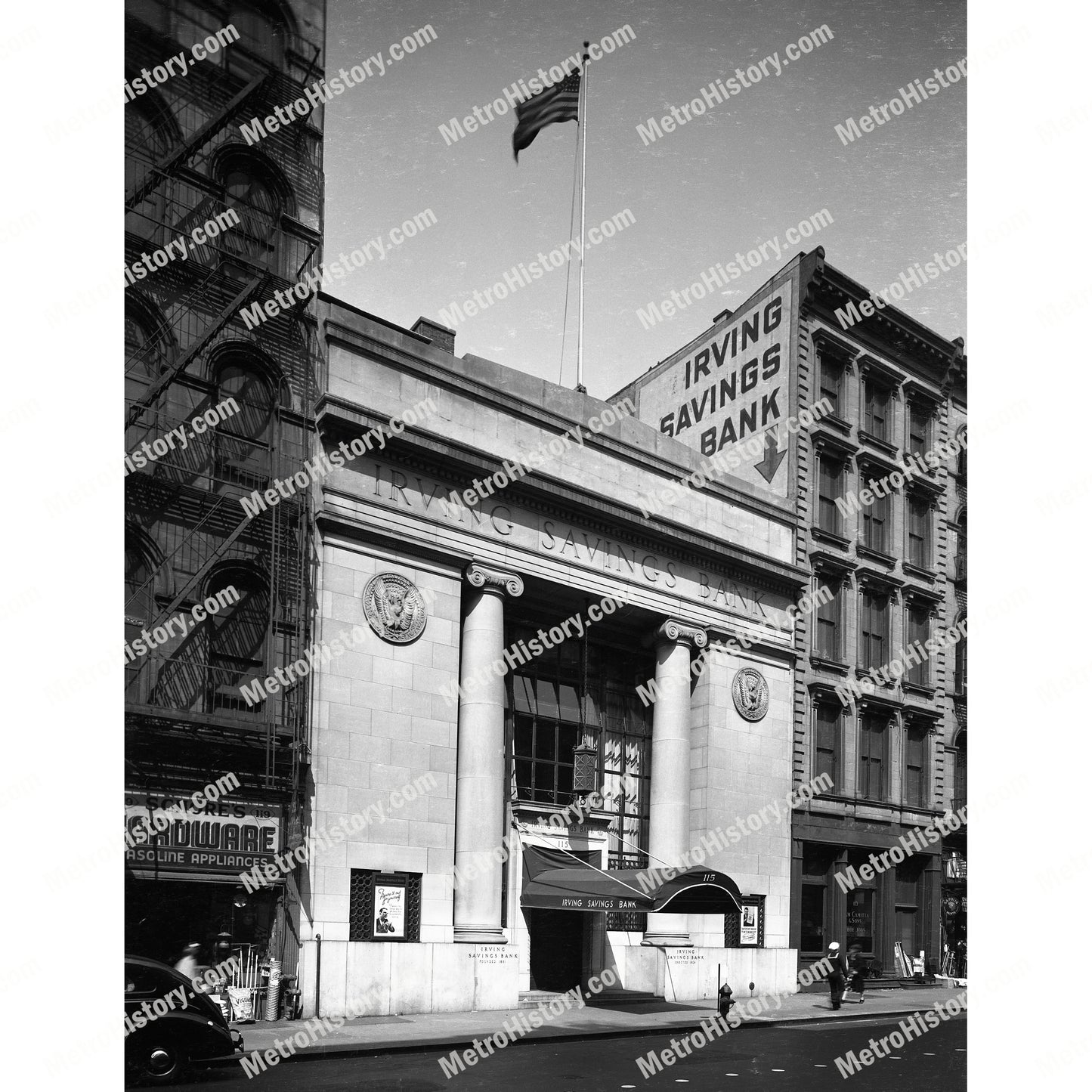 Irving Savings Bank, 115 Chambers Street, Manhattan