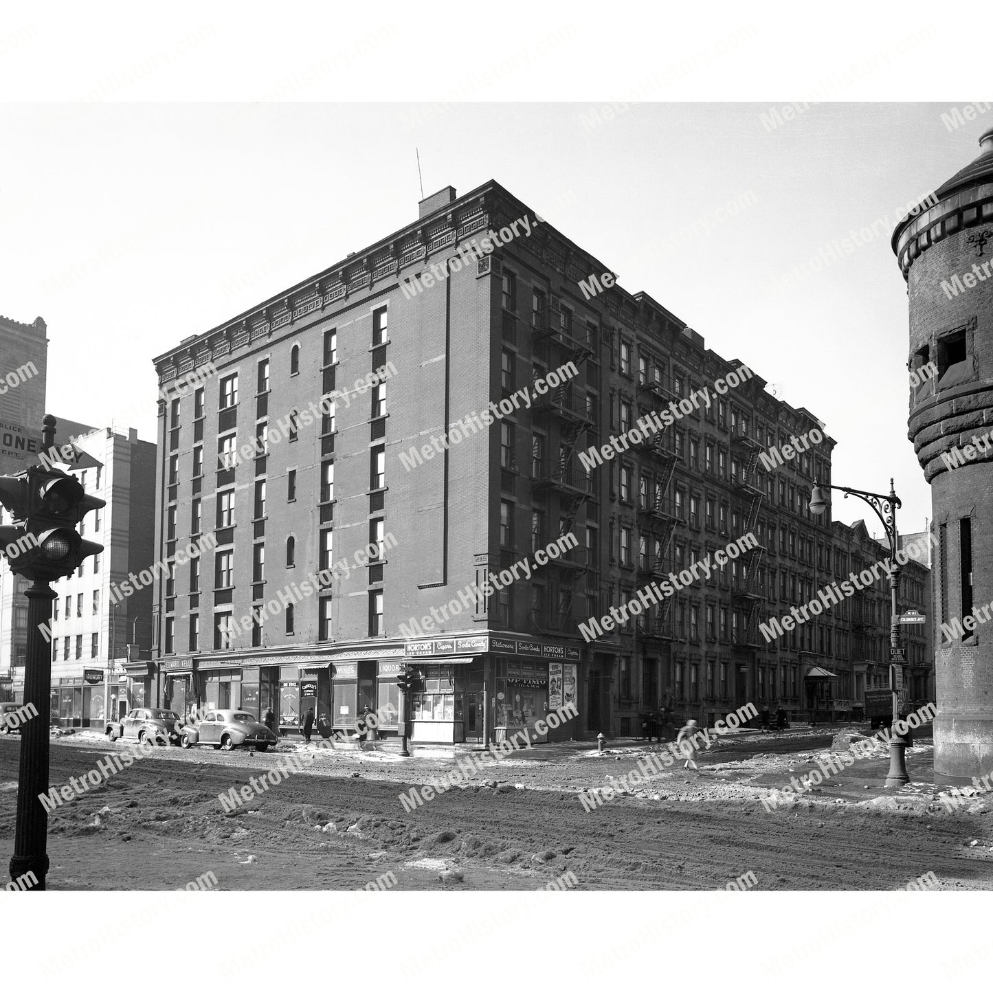 28-34 Columbus Avenue at West 61st Street, Manhattan