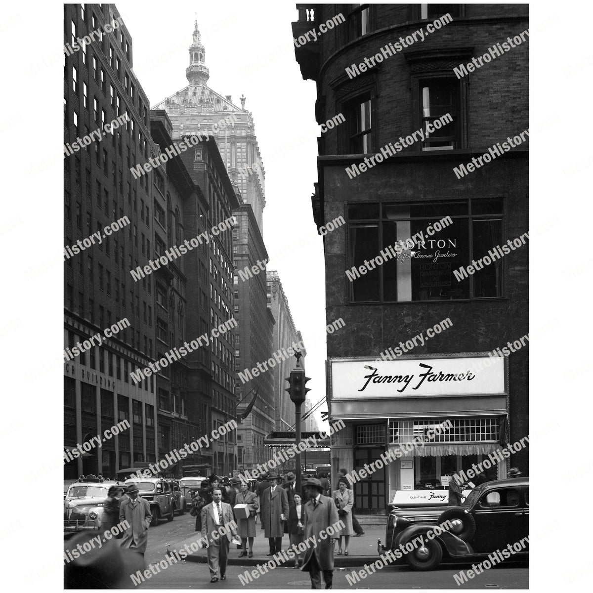 East 45th Street from Fifth Avenue, Manhattan