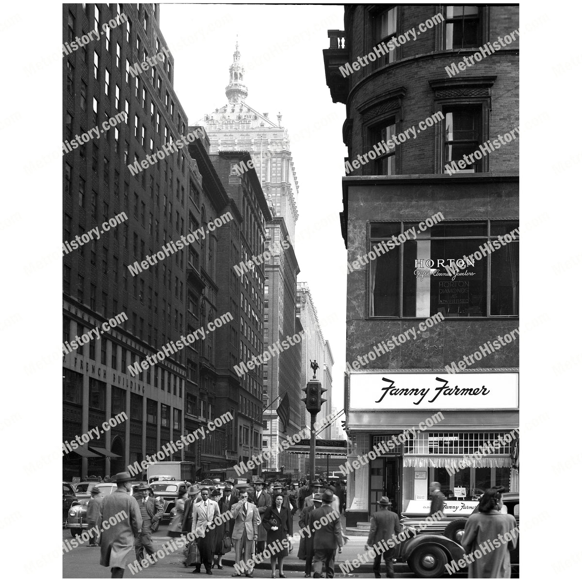 East 45th Street from Fifth Avenue, Manhattan