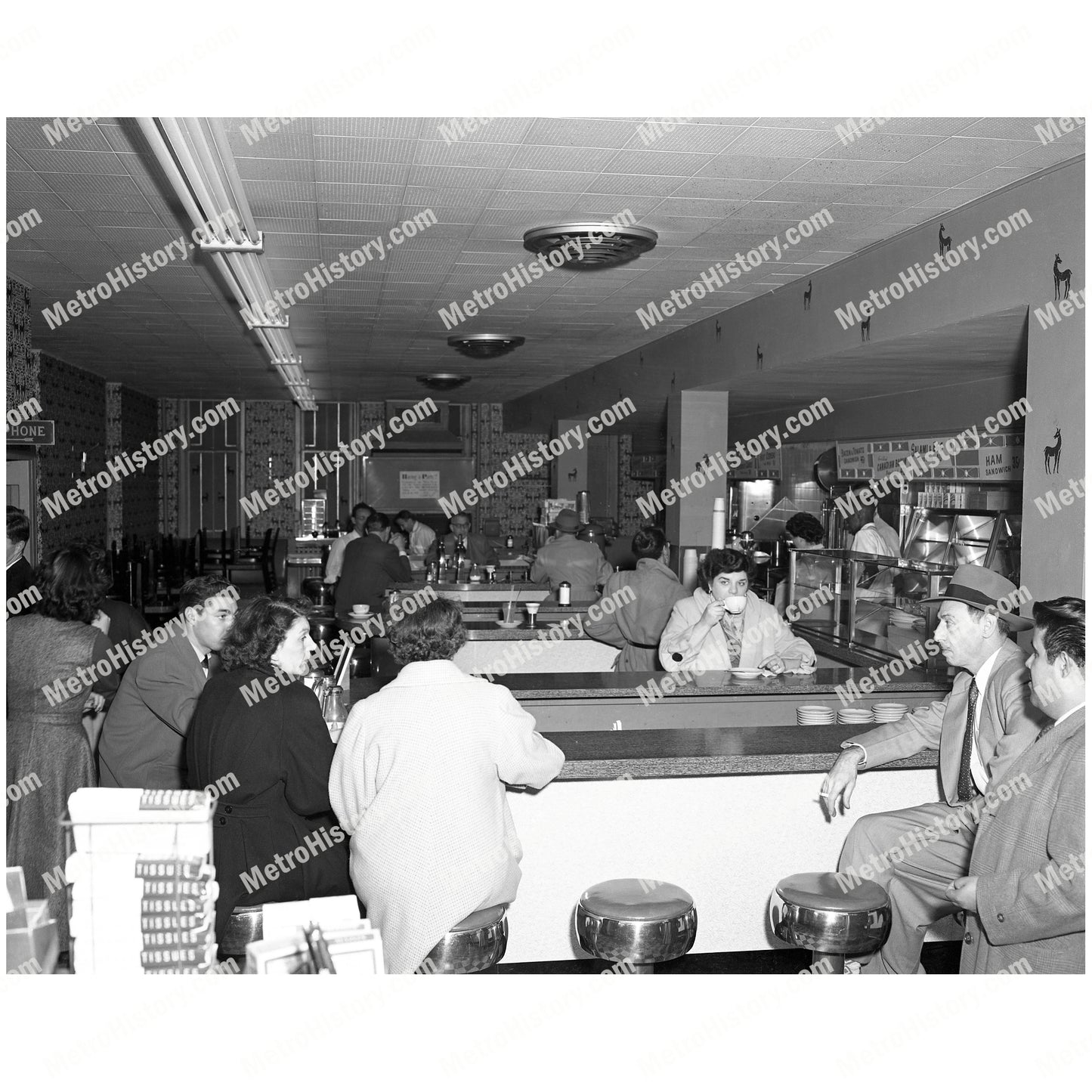 27 Pearl Street, Manhattan, interior, luncheonette