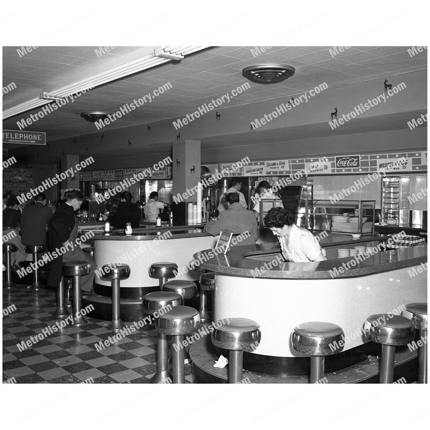 27 Pearl Street, Manhattan, interior, luncheonette