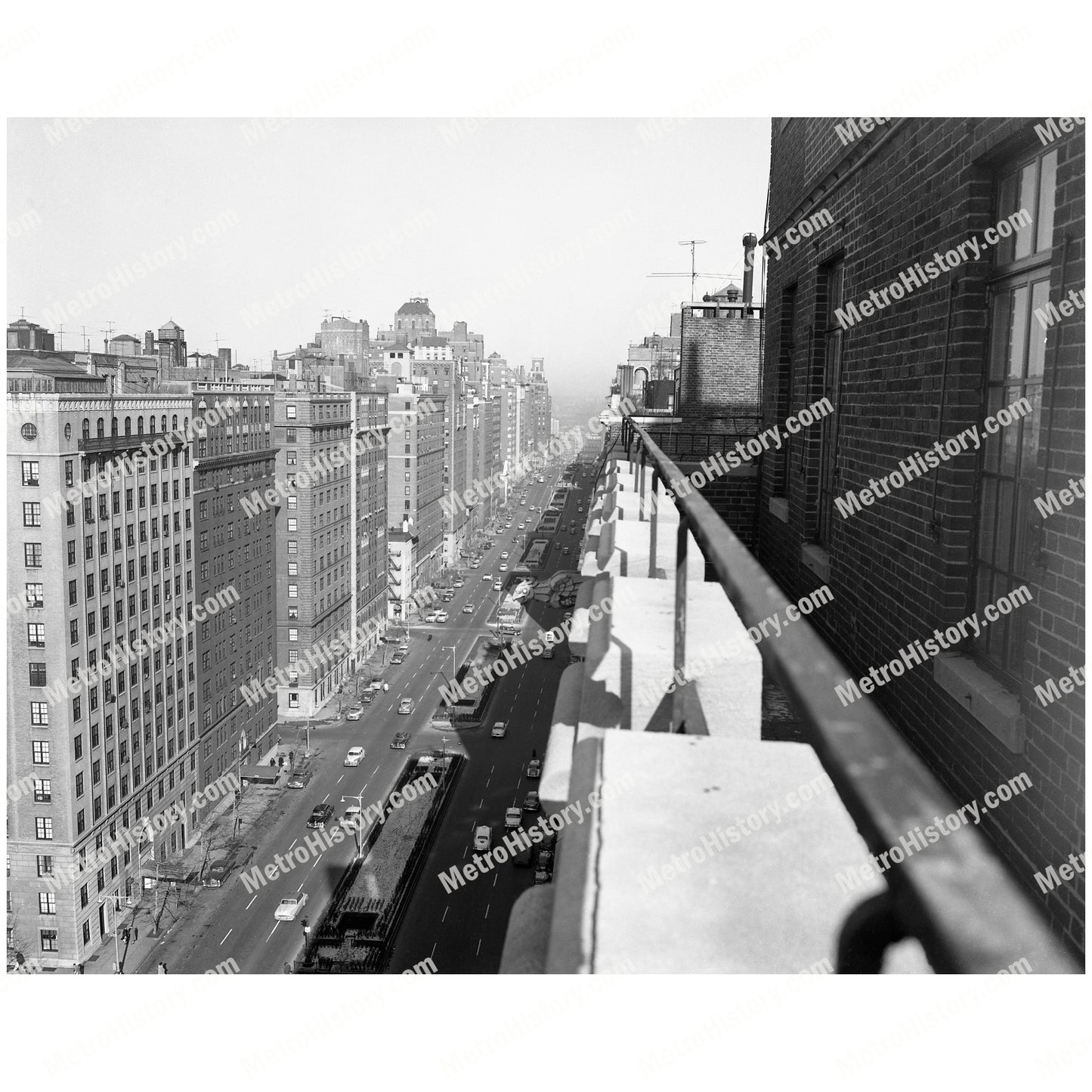 1021 Park Avenue, Manhattan, terrace view north