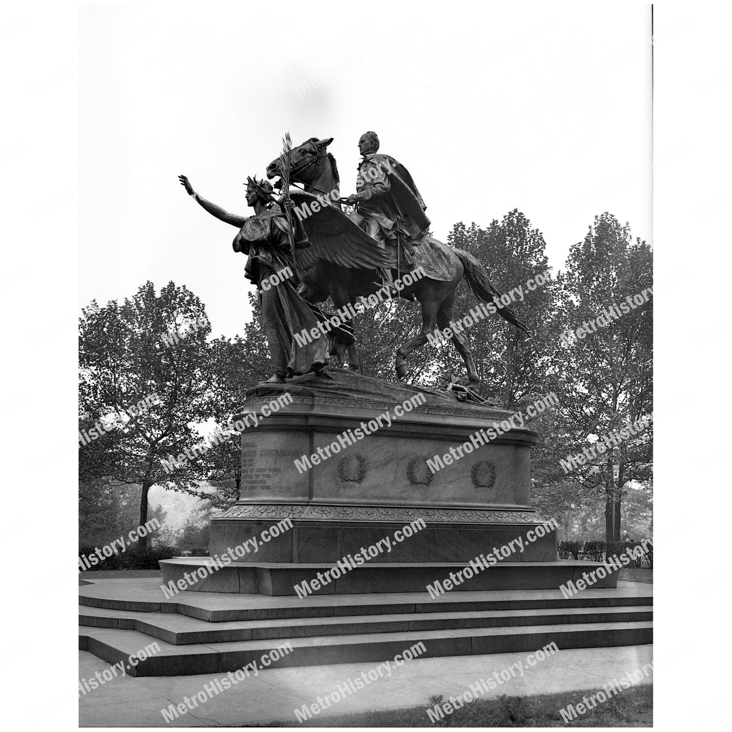 Statue of Sherman, Fifth Avenue at West 59th Street, Manhattan