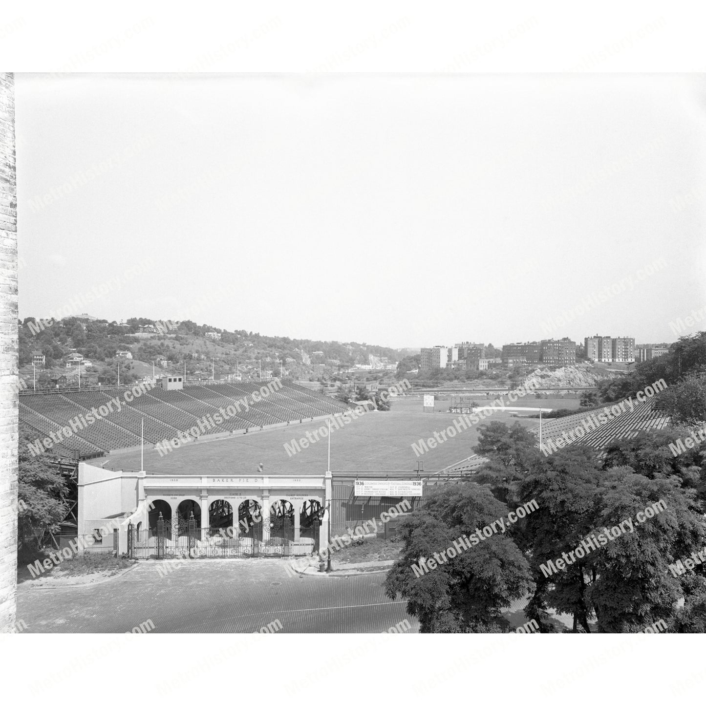 Baker Field, West 218th Street at Seaman Avenue, Manhattan