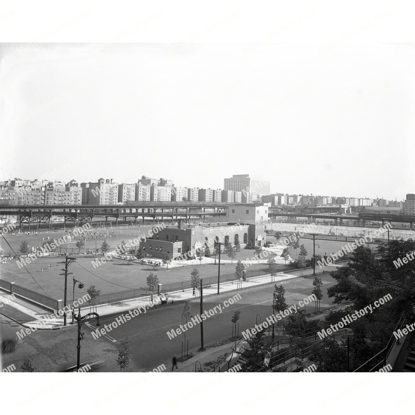 Macombs Dam Athletic Field, Jerome Avenue at East 158th Street, Bronx