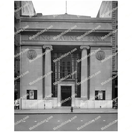 Irving Savings Bank, 115 Chambers Street, Manhattan