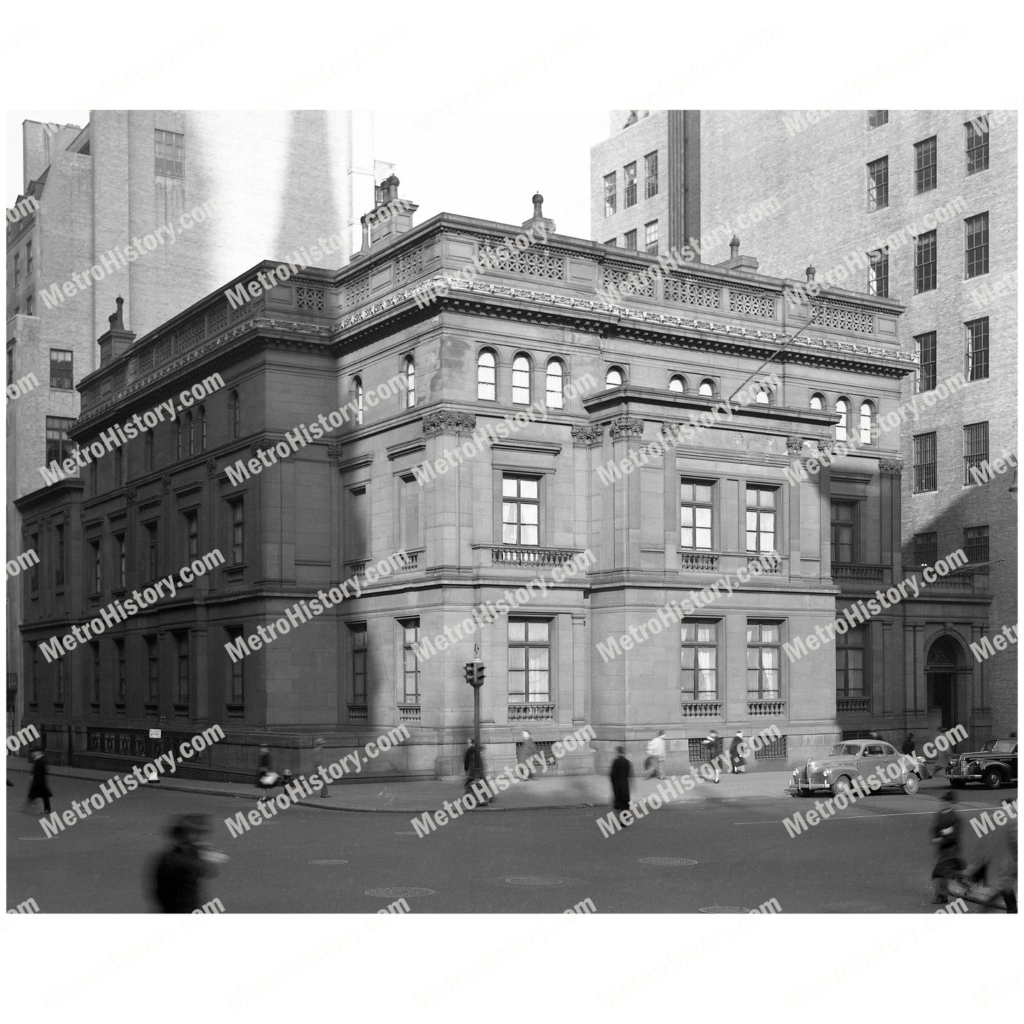 Vanderbilt House, 640 Fifth Avenue at West 51st Street, Manhattan