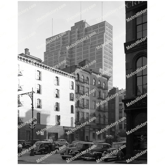 270 Broadway at Chambers Street, Manhattan, rear