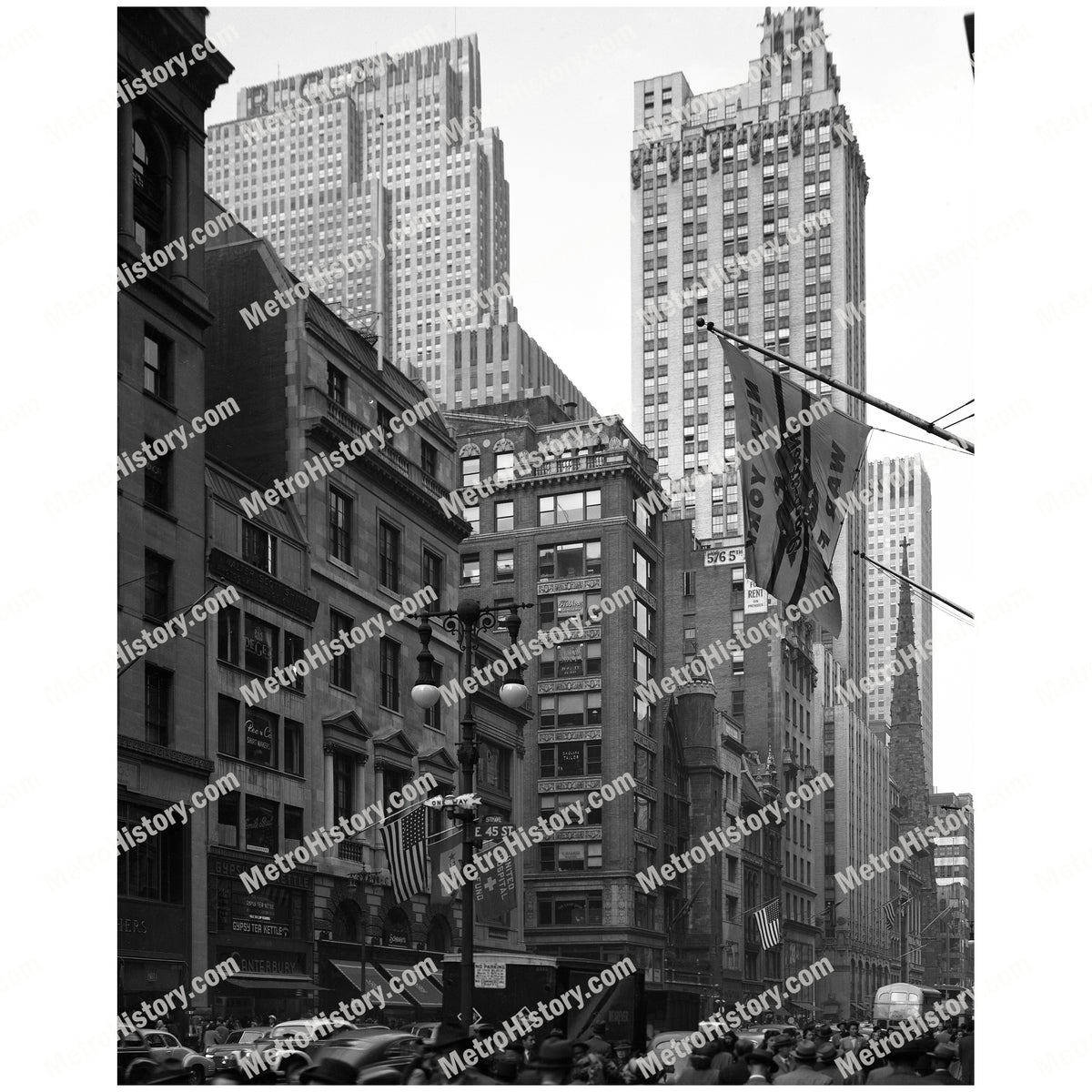 Fifth Avenue at East 45th Street, Manhattan