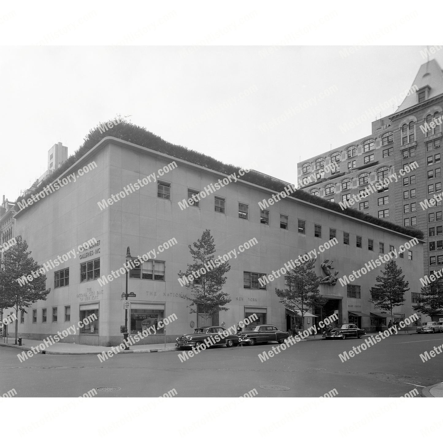 Parke-Bernet Galleries, 974-990 Madison Avenue at East 76th Street, Manhattan