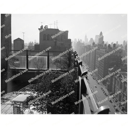 1021 Park Avenue, Manhattan, terrace view south
