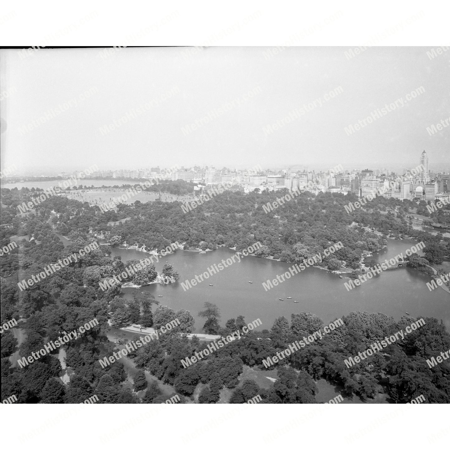 Majestic Apartments, 115 Central Park West, Manhattan, view from rooftop