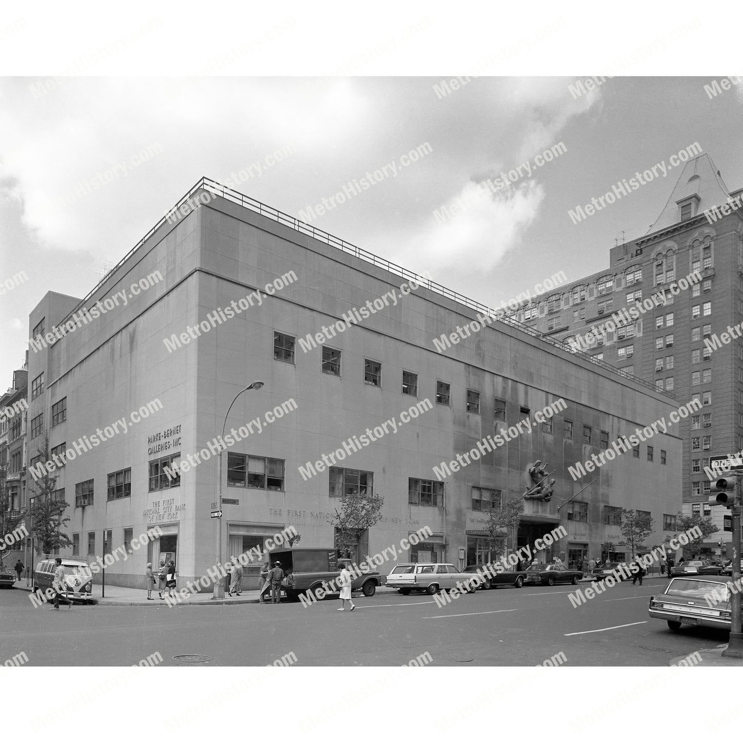 Parke-Bernet Galleries, 974-990 Madison Avenue at East 76th Street, Manhattan