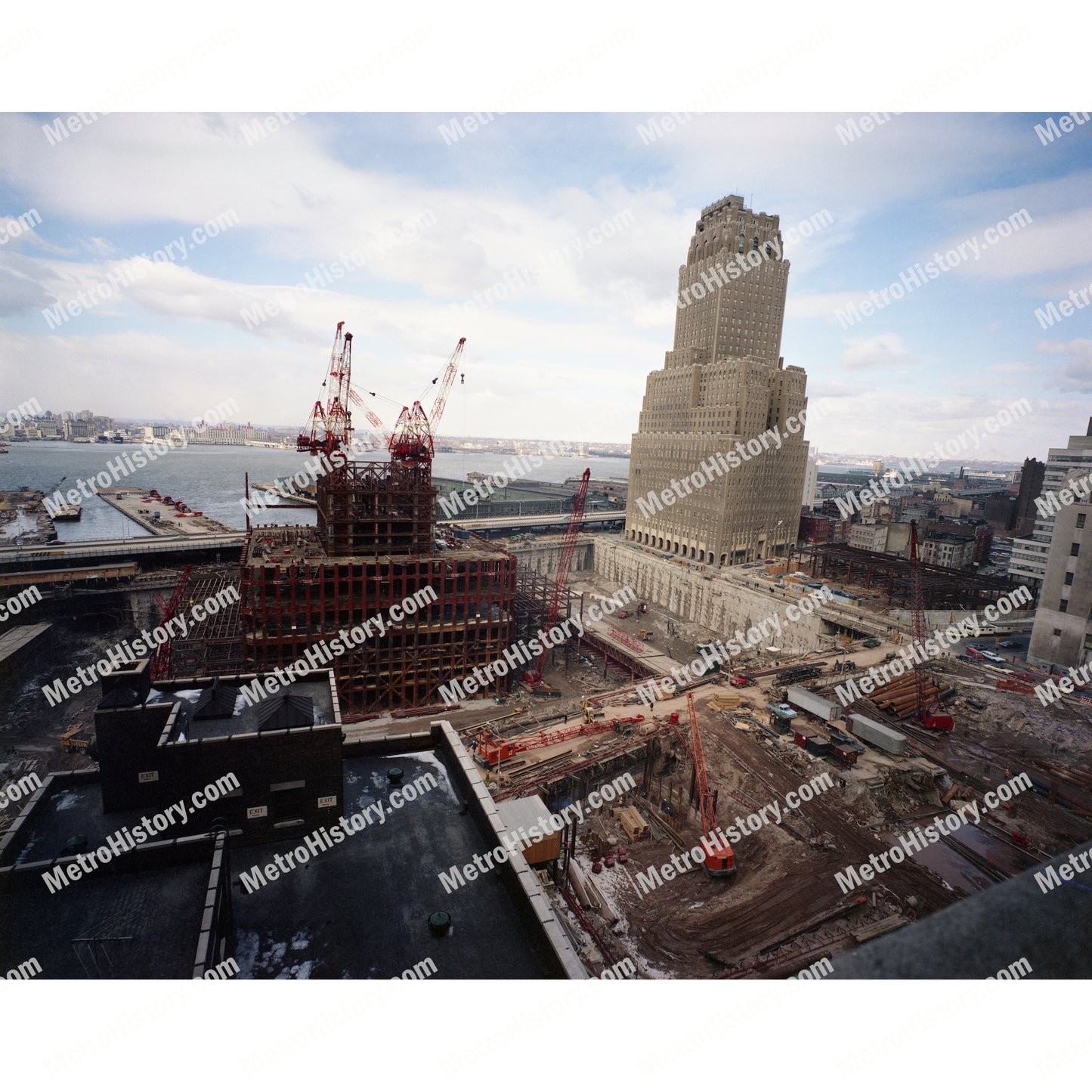 World Trade Center construction, Manhattan