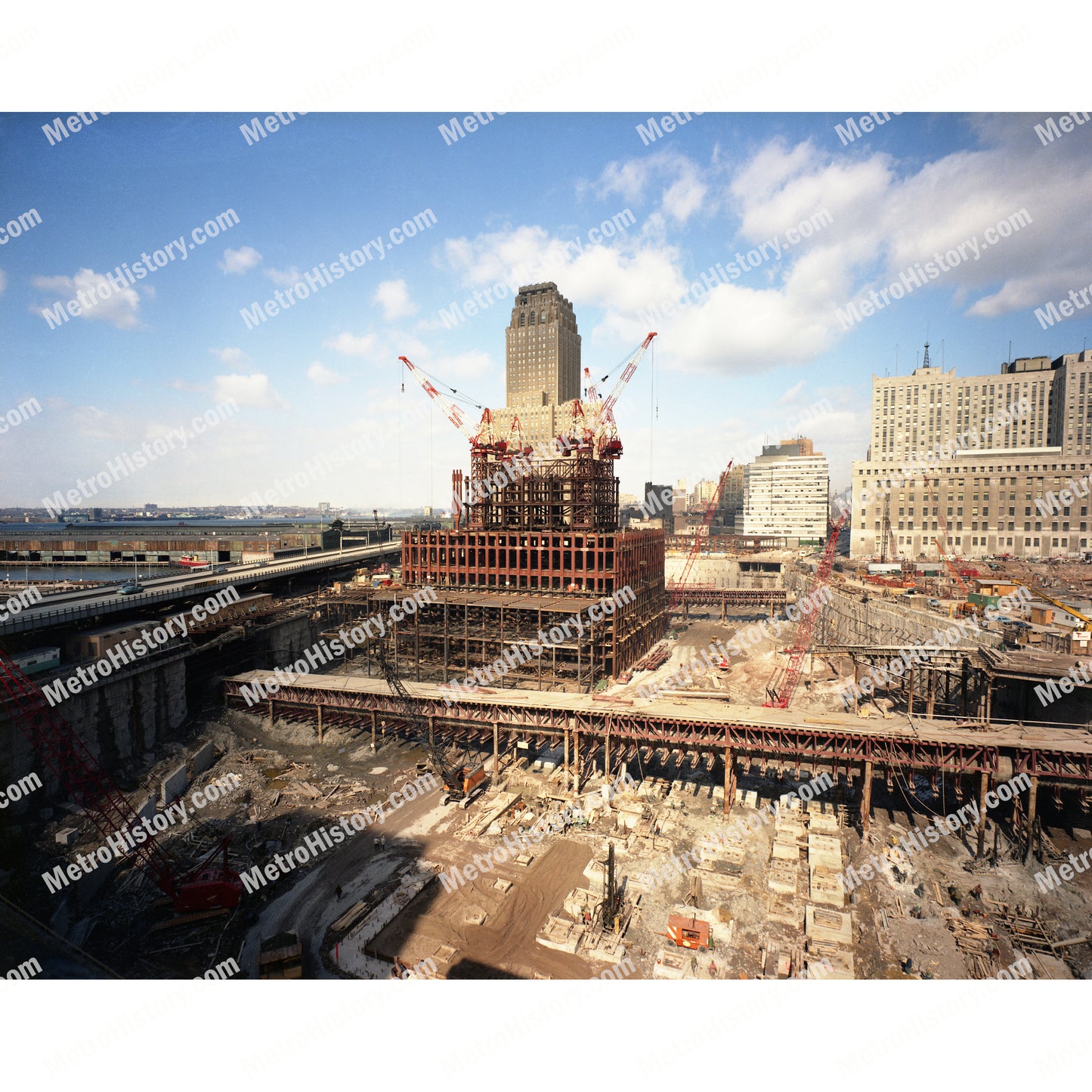 World Trade Center construction, Manhattan